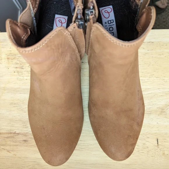 Blondo Brown Waterproof Booties - Picture 14 of 14